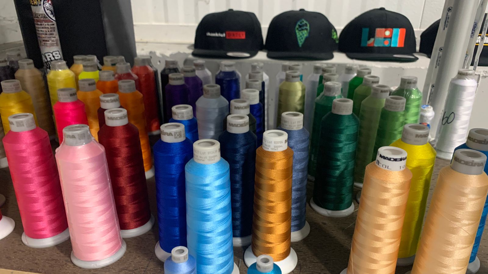 Custom Embroidered Apparel Showcase