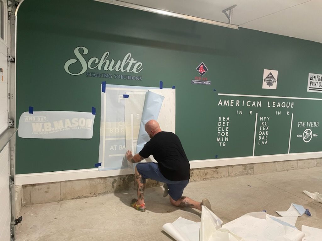 Vinyl Graphic Van Installation
